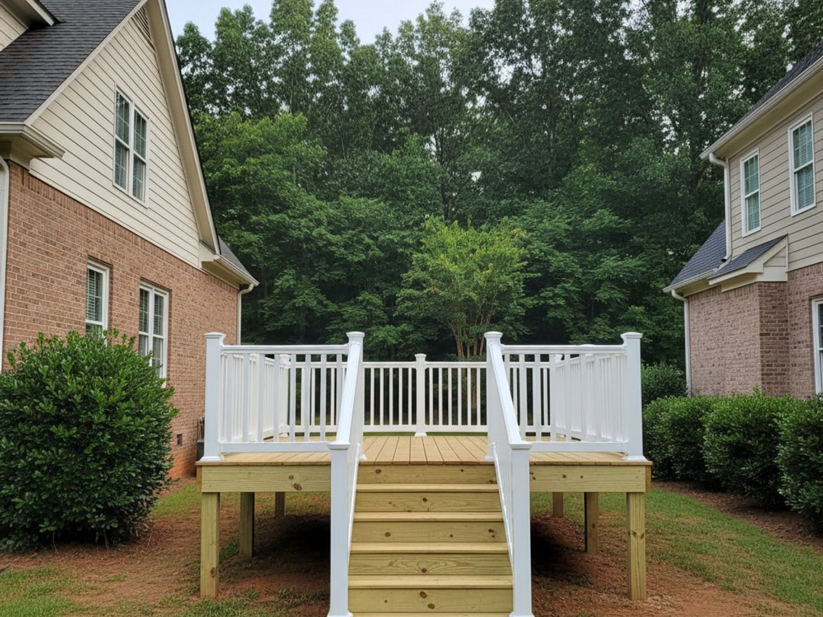 Deck Staining & Sealing completed by Majestic Deck Solutions in Marietta, GA
