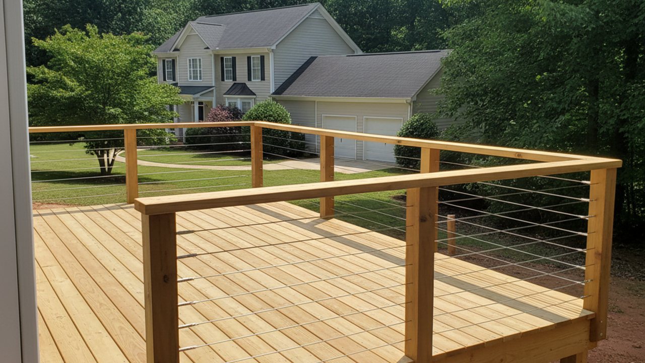 Deck Board Replacement completed by Majestic Deck Solutions in Carrollton, GA
