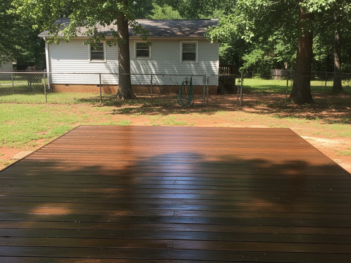Composite Decking Installation completed by Majestic Deck Solutions in Newnan, GA
