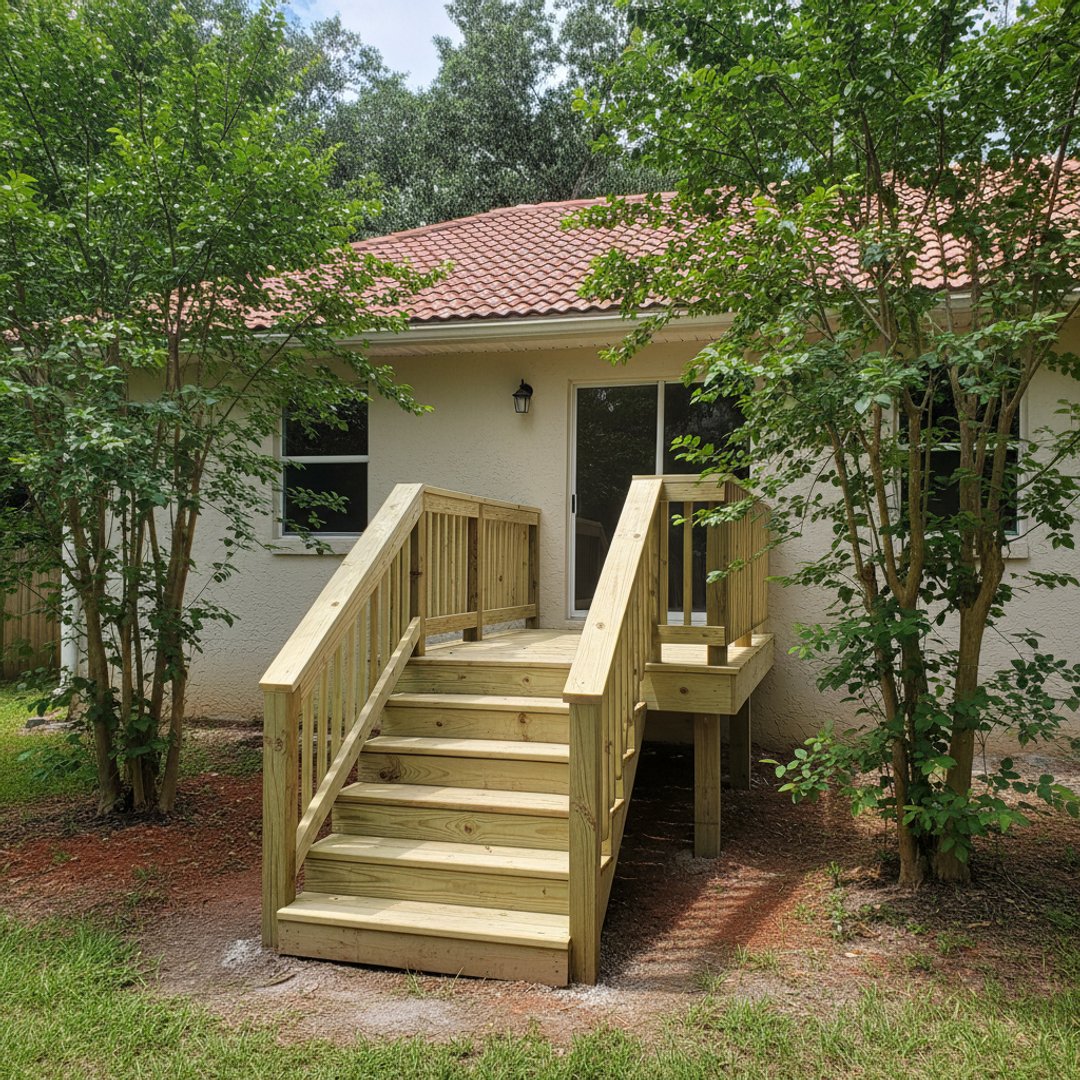 Deck Installation completed by Majestic Deck Solutions in Hiram, GA