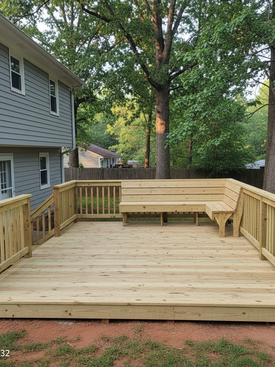 Deck Cleaning & Pressure Washing completed by Majestic Deck Solutions in Austell, GA