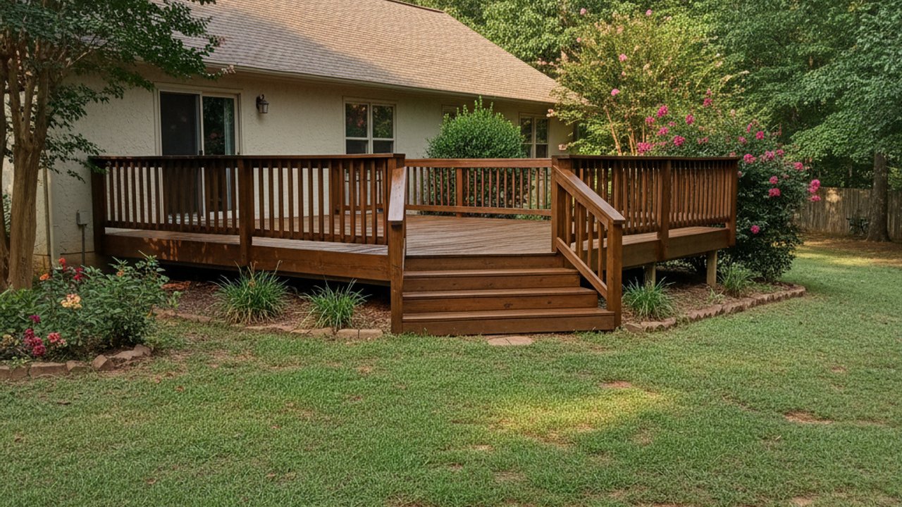 Deck Board Replacement completed by Majestic Deck Solutions in Smyrna, GA
