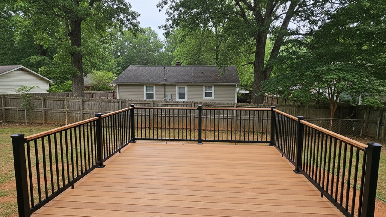 Deck Repair completed by Majestic Deck Solutions in Hiram, GA
